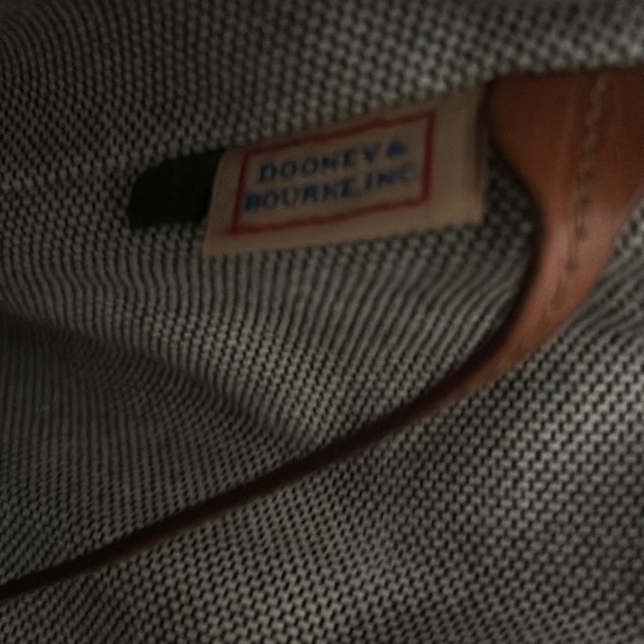 Vintage Dooney & Bourke Signature Black and Brown Tote Bag - Picture 12 of 14